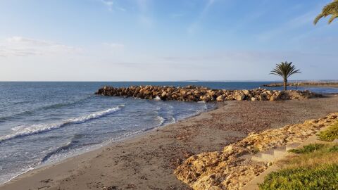 Playa de Santa Pola.