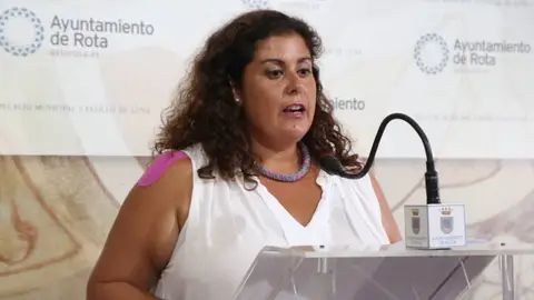 Laura Almisas, delegada de Fiestas del Ayuntamiento de Rota Laura Almisas, delegada de Fiestas del Ayuntamiento de Rota