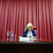 La consejera de sanidad Veronica Casado en León