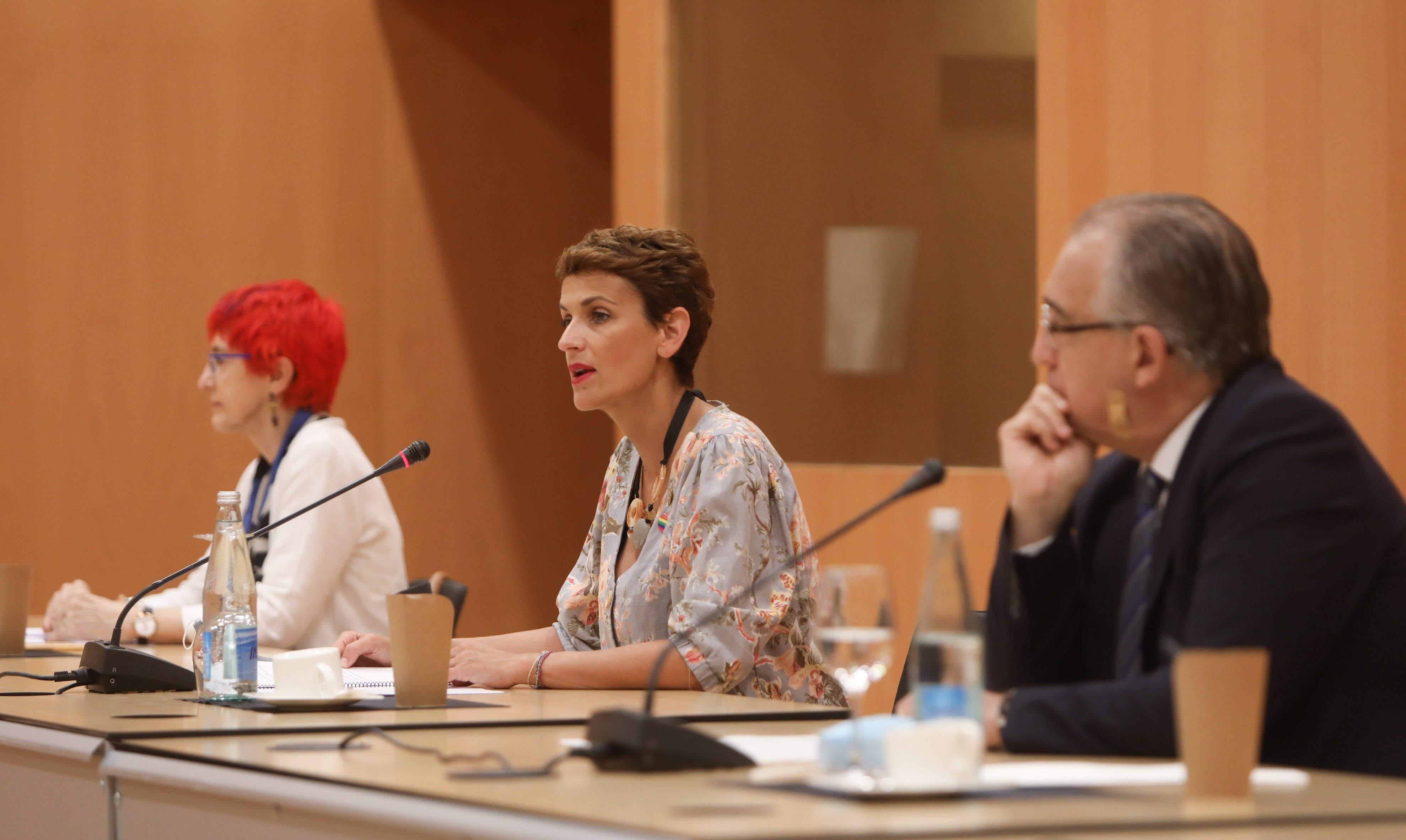 María Chivite: "Este año no hay fiestas de San Fermín y no debería haber actos paralelos" María Chivite: "Este año no hay fiestas de San Fermín y no debería haber actos paralelos"