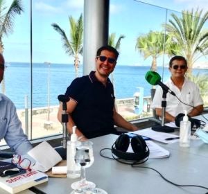 Miguel Ángel Peña y Juan José Laforet en Por fin no es lunes Miguel Ángel Peña y Juan José Laforet en Por fin no es lunes
