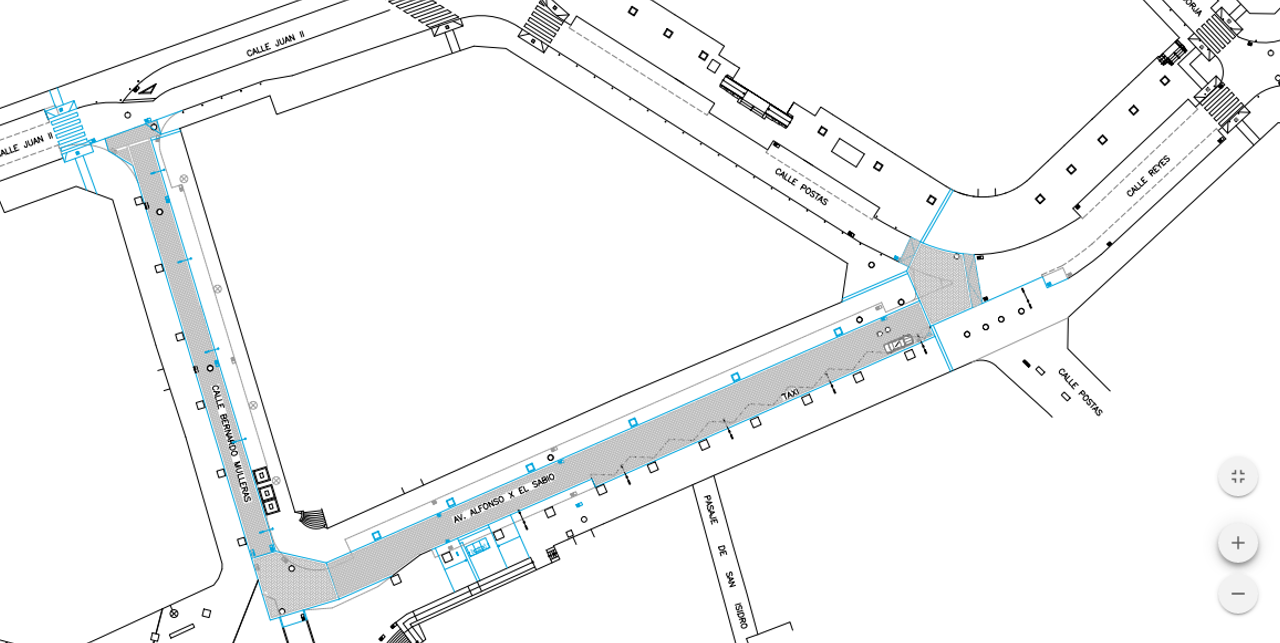 El lunes se cortarán al tráfico la calle Bernardo Mulleras y la avenida Alfonso X El lunes se cortarán al tráfico la calle Bernardo Mulleras y la avenida Alfonso X