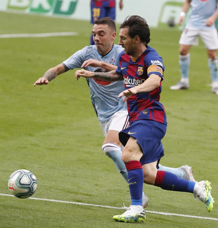 Iago Aspas rescata un empate para el Celta contra el Barcelona y pone LaLiga al rojo vivo Iago Aspas rescata un empate para el Celta contra el Barcelona y pone LaLiga al rojo vivo