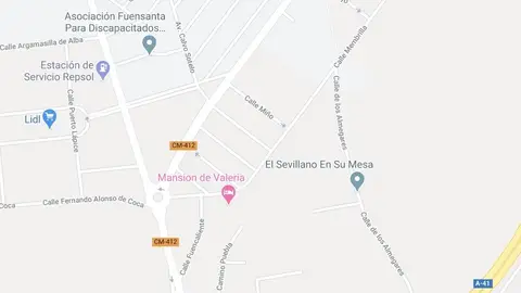 El accidente tuvo lugar en un camino de tierra cerca de la calle Membrilla El accidente tuvo lugar en un camino de tierra cerca de la calle Membrilla