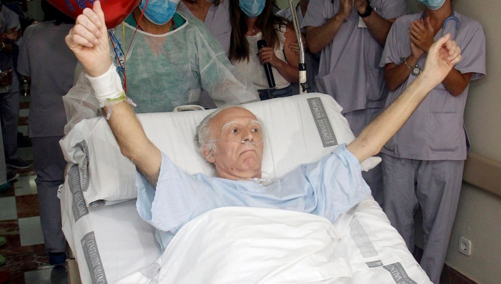 Marcos González, un hombre de 63 años que ha superado el coronavirus tras 101 ingresado en la UCI