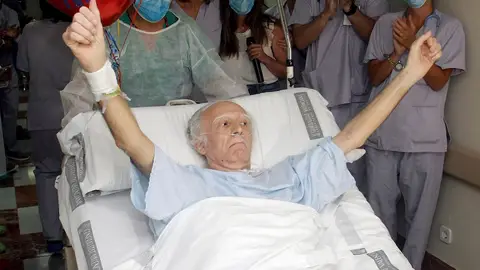 Marcos González, un hombre de 63 años que ha superado el coronavirus tras 101 ingresado en la UCI Marcos González, un hombre de 63 años que ha superado el coronavirus tras 101 ingresado en la UCI