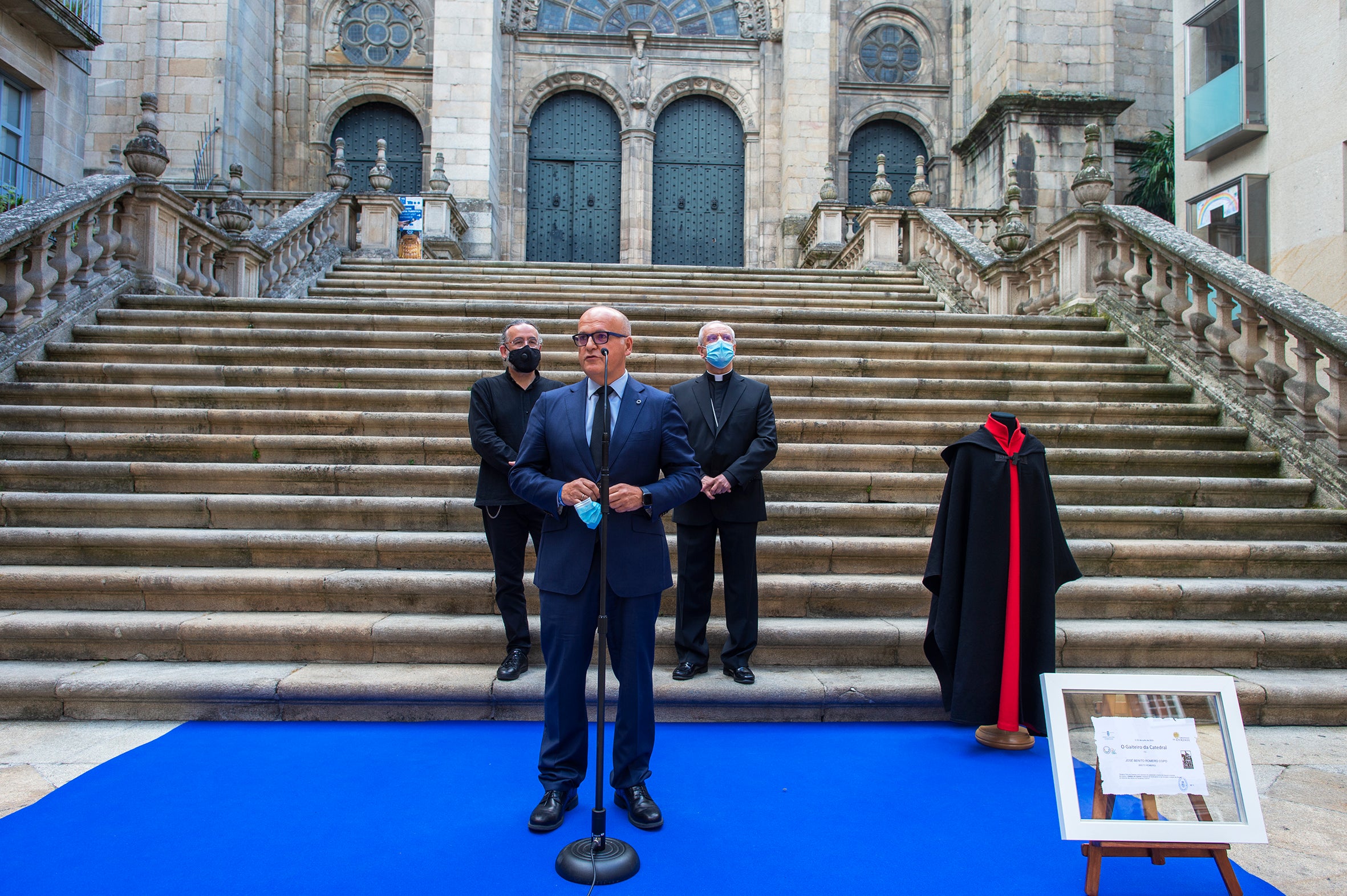El “Gaiteiro de la Catedral” inicia su homenaje a las víctimas del COVID-19 El “Gaiteiro de la Catedral” inicia su homenaje a las víctimas del COVID-19