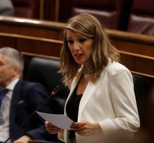 La ministra de Trabajo, Yolanda Díaz La ministra de Trabajo, Yolanda Díaz