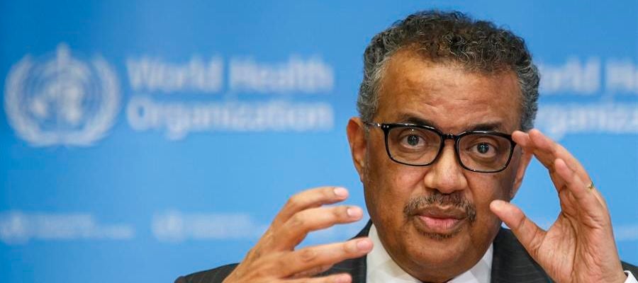- El director general de la Organización Mundial de la Salud (OMS), Tedros Adhanom Ghebreyesus. - El director general de la Organización Mundial de la Salud (OMS), Tedros Adhanom Ghebreyesus.