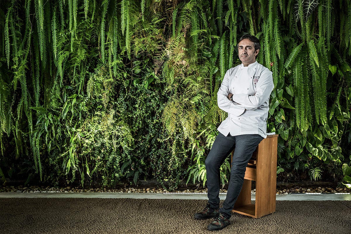 El chef José Carlos García presenta su nuevo menú El chef José Carlos García presenta su nuevo menú