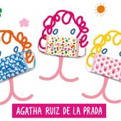 Mascarillas solidarias de Ágatha Ruiz de la Prada
