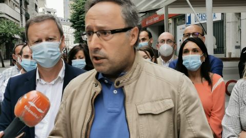 Juan Carlos Francisco, en Ourense