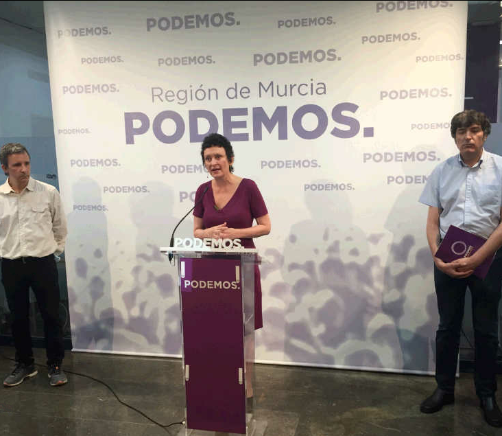 Podemos califica de "pacto de nitrato" el acuerdo de PP, PSOE y Cs sobre el Mar Menor Podemos califica de "pacto de nitrato" el acuerdo de PP, PSOE y Cs sobre el Mar Menor