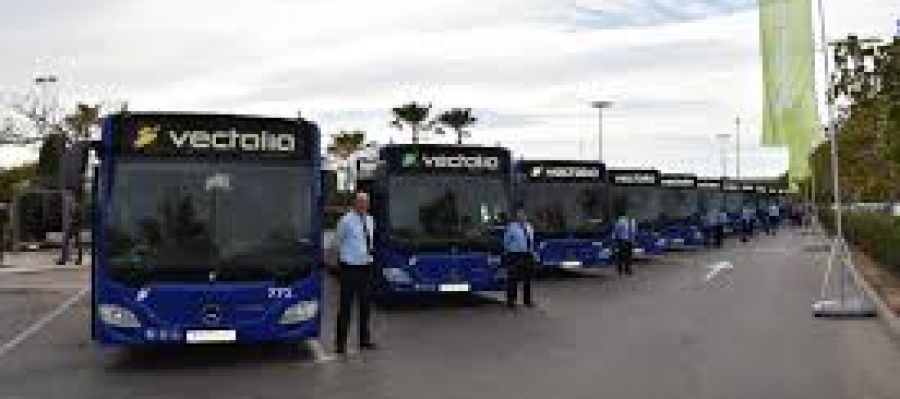 Flota de autobuses de Vectalia Flota de autobuses de Vectalia