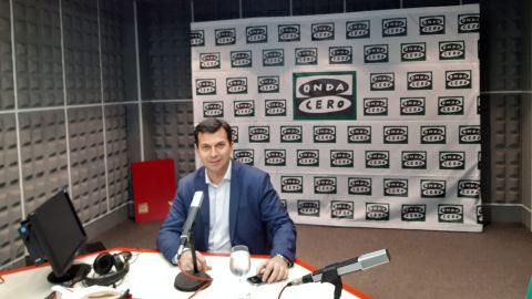 El candidato socialista a las Elecciones en Galicia, Gonzalo Caballero, en Onda Cero