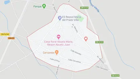 El accidente ha ocurrido en Saceruela El accidente ha ocurrido en Saceruela