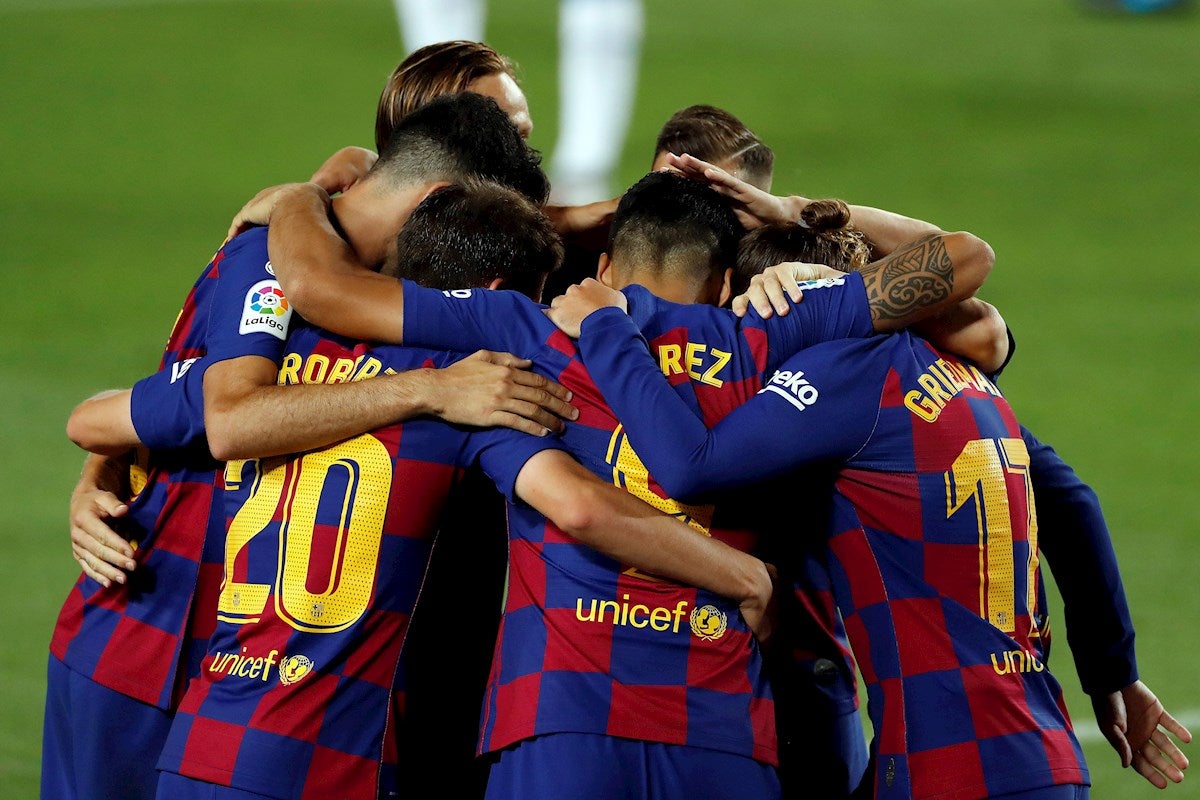 Goles del Valladolid 0 - 1 Barcelona: El Barça gana por la mínima y mantiene vivo el sueño por LaLiga Goles del Valladolid 0 - 1 Barcelona: El Barça gana por la mínima y mantiene vivo el sueño por LaLiga