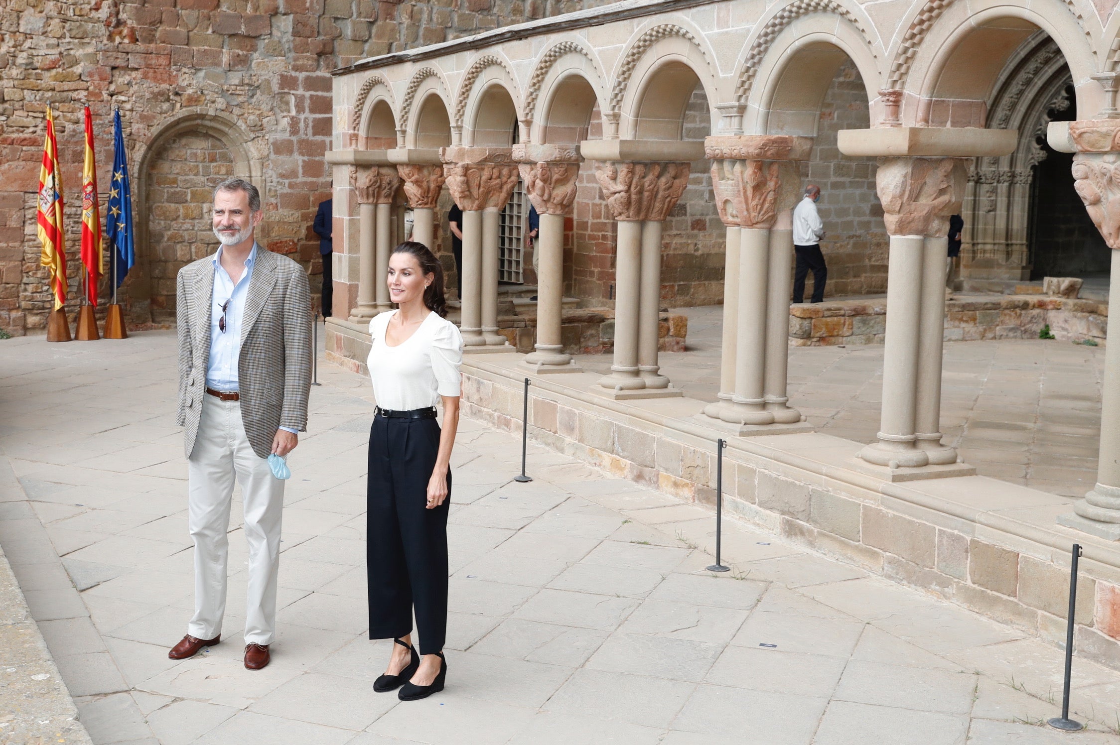 Felipe y Letizia visitan San Juan de la Peña y Jaca Felipe y Letizia visitan San Juan de la Peña y Jaca