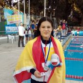 Ángela Martínez, nadadora del Elche Club Natación.