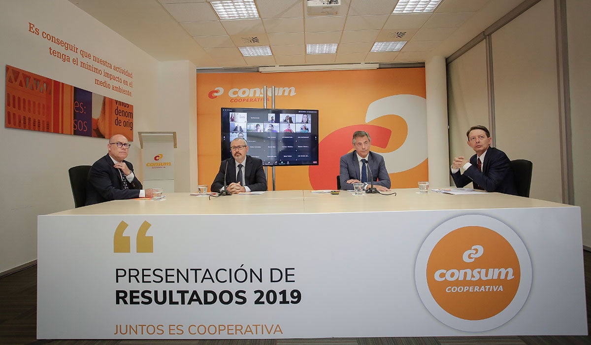 Consum afronta un 2020 “muy incierto” por el coronavirus tras aumentar sus beneficios y ventas en 2019 Consum afronta un 2020 “muy incierto” por el coronavirus tras aumentar sus beneficios y ventas en 2019