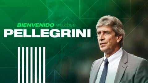 Oficial: Manuel Pellegrini, entrenador del Real Betis a partir de la pr&oacute;xima temporada 