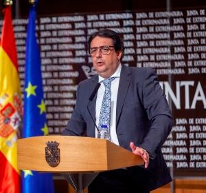 El vicepresidente segundo y consejero de Sanidad y Servicios Sociales de la Junta de Extremadura, José María Vergeles El vicepresidente segundo y consejero de Sanidad y Servicios Sociales de la Junta de Extremadura, José María Vergeles