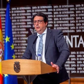 El vicepresidente segundo y consejero de Sanidad y Servicios Sociales de la Junta de Extremadura, José María Vergeles El vicepresidente segundo y consejero de Sanidad y Servicios Sociales de la Junta de Extremadura, José María Vergeles