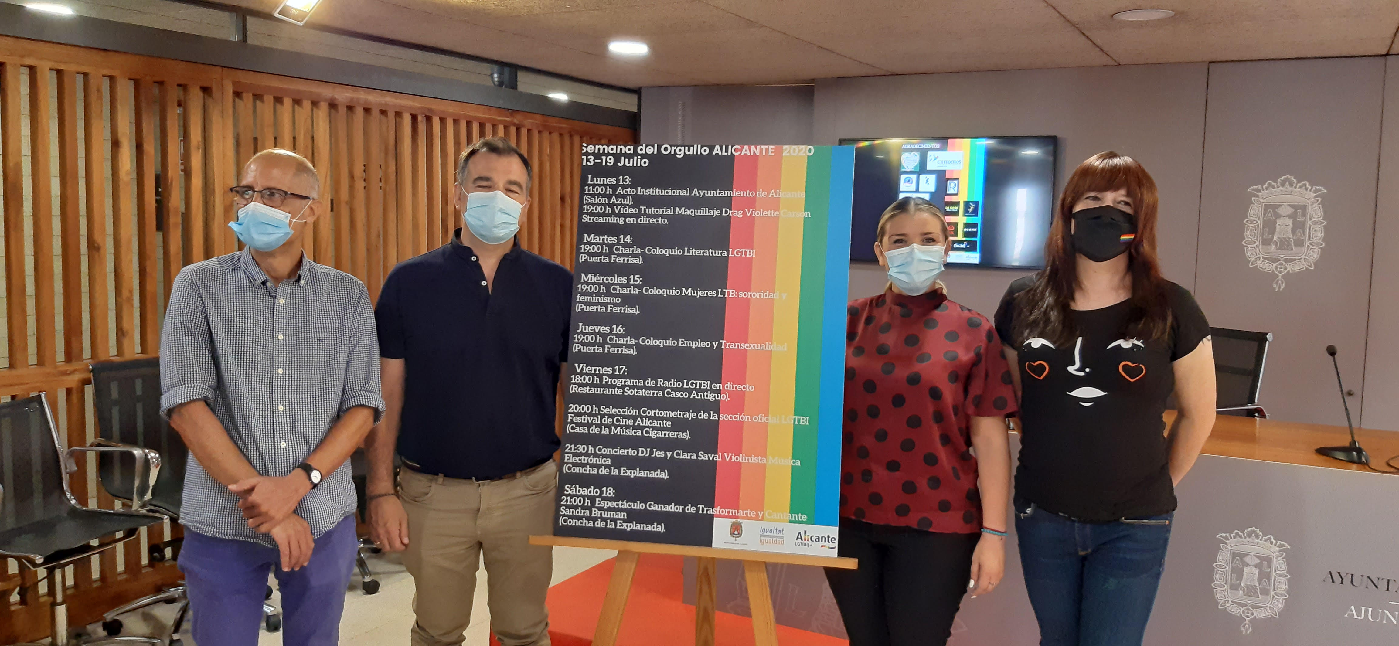 La semana del Orgullo LGTBI de Alicante arranca con polémica La semana del Orgullo LGTBI de Alicante arranca con polémica