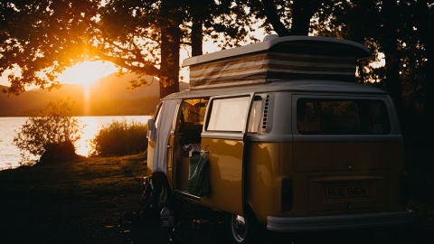 Cl&aacute;sica autocaravana Volkswagen