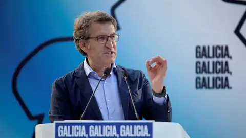 Alberto Núñez Feijóo antes de las elecciones gallegas Alberto Núñez Feijóo antes de las elecciones gallegas