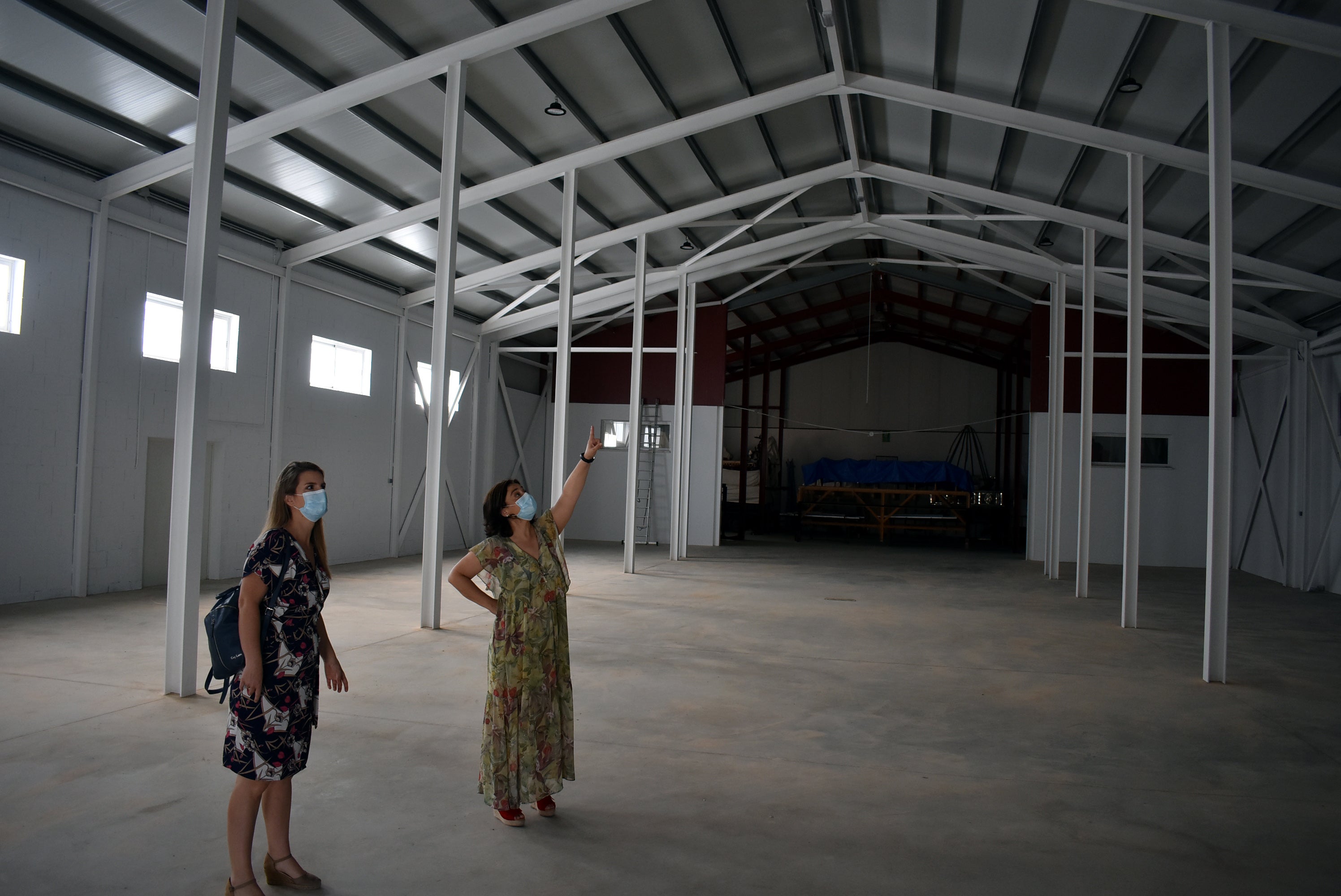 Concluyen las obras en el interior de la nueva nave del Guardapasos de Ciudad Real Concluyen las obras en el interior de la nueva nave del Guardapasos de Ciudad Real