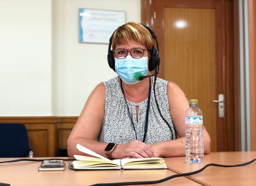Ana García Pozo: "Llegamos a movilizar a 730 enfermeras y 500 auxiliares" Ana García Pozo: "Llegamos a movilizar a 730 enfermeras y 500 auxiliares"