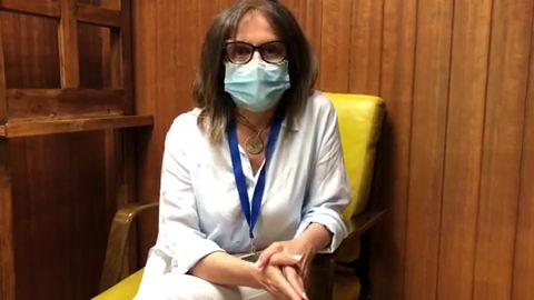 El mensaje de enfermera a la ciudadanía: "No debemos bajar la guardia. Se nos pide muy poco y tenemos que cumplir"