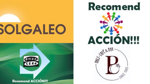Recomend ACCI&Oacute;N con Bali Caf&eacute; y Bar