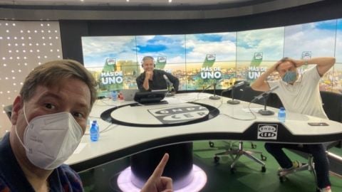 Roberto Brasero y Carlos Latre