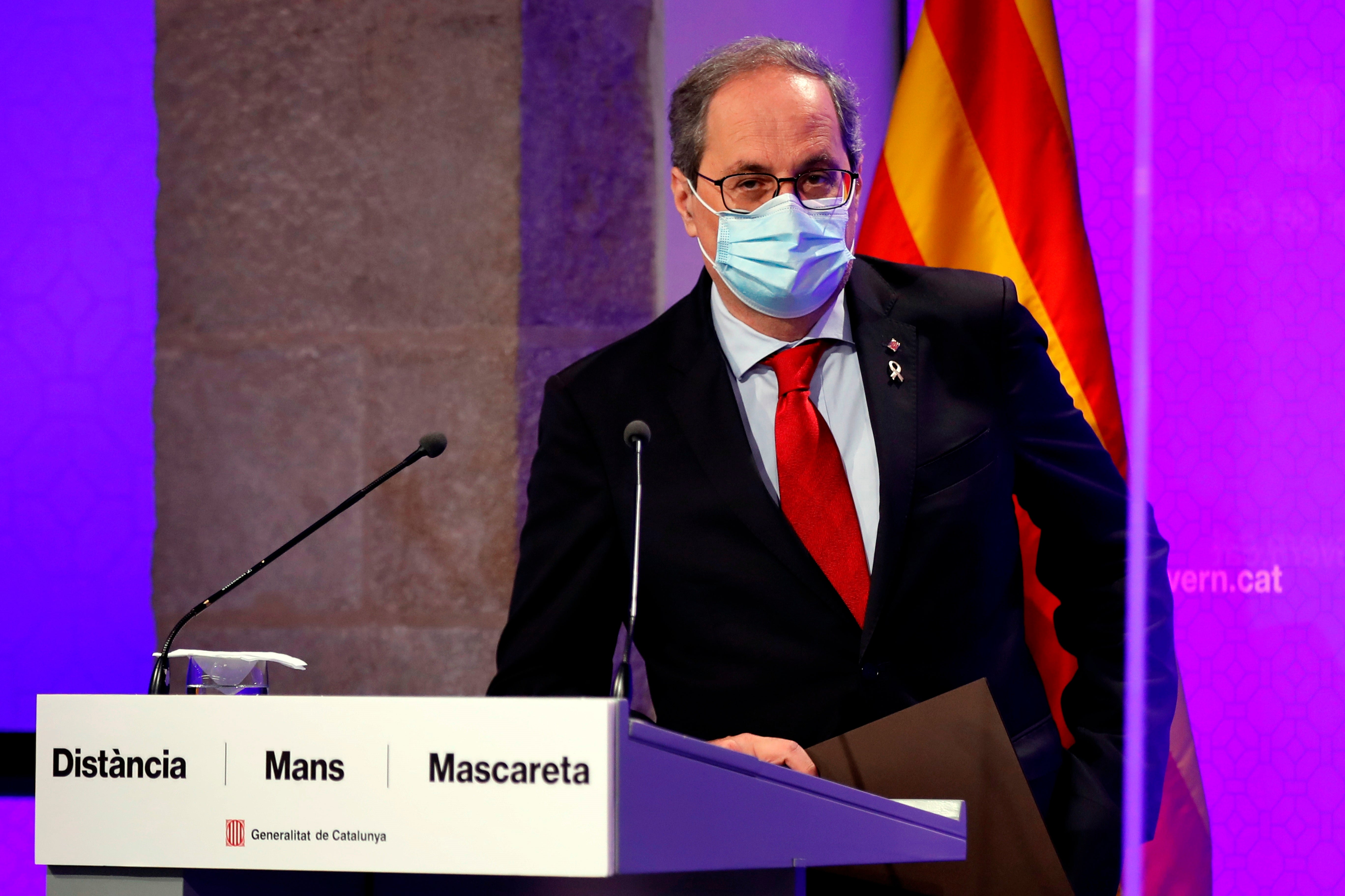 Torra anuncia que no asistirá a la conferencia de presidentes Torra anuncia que no asistirá a la conferencia de presidentes