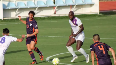 Granero y Emaná Granero y Emaná en un amistoso