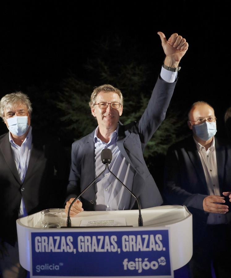 La España que madruga: Feijóo y Urkullu, protagonistas triunfales de las portadas de los periódicos La España que madruga: Feijóo y Urkullu, protagonistas triunfales de las portadas de los periódicos