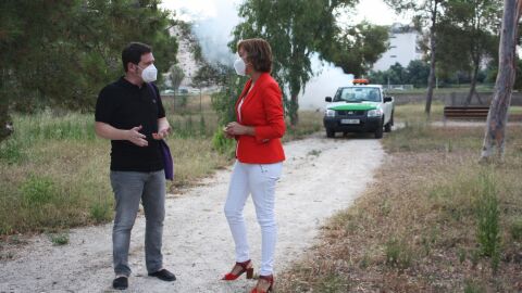 Concejales encargados del &aacute;rea.