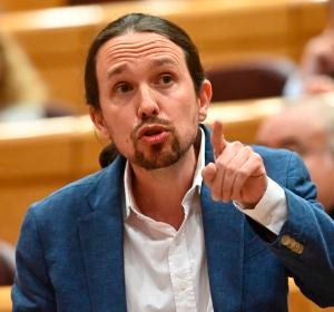 El vicepresidente segundo del Gobierno y líder de Unidas Podemos, Pablo Iglesias El vicepresidente segundo del Gobierno y líder de Unidas Podemos, Pablo Iglesias