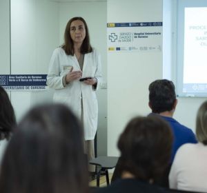 María Sande, xefa de medicina preventiva María Sande, xefa de medicina preventiva
