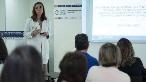 Mar&iacute;a Sande, xefa de medicina preventiva