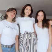  Natalia, Victoria y Constanza, ganadoras del concurso.