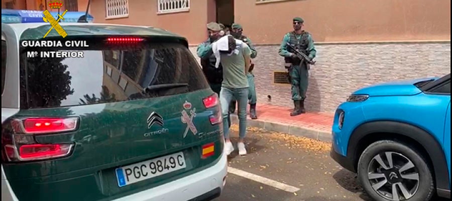 El joven en el momento de la detención El joven en el momento de la detención