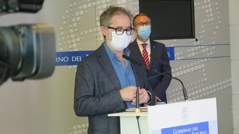 Asturias registra el primer rebrote de coronavirus Rueda de prensa en la Consejería de Salud