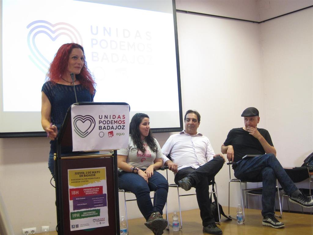 El grupo de Unidas Podemos critica al Ayuntamiento de Badajoz las escasas medidas de protección a sus trabajadores El grupo de Unidas Podemos critica al Ayuntamiento de Badajoz las escasas medidas de protección a sus trabajadores