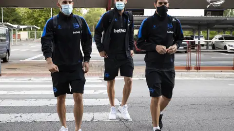 El Alavés se va a Sevilla con Mascarilla El Alavés se va a Sevilla con Mascarilla