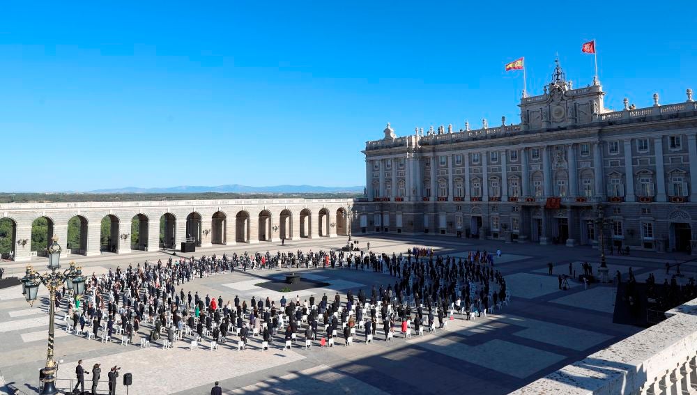 Homenaje de Estado a las víctimas del coronavirus