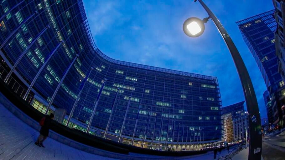 Vista de la sede del Consejo Europeo en Bruselas (B&eacute;lgica)