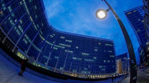 Vista de la sede del Consejo Europeo en Bruselas (B&eacute;lgica)